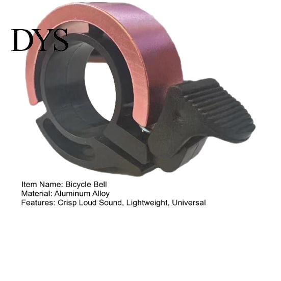 Road Bike Bell Bicycle Handlebar Crisp Loud Sound Lightweight Universal Mountain Aluminum Alloy Grip Handle Alarm Accessories Durable