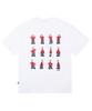 LAUGHER [Pat&Mat] Motion Mat T-Shirt - White