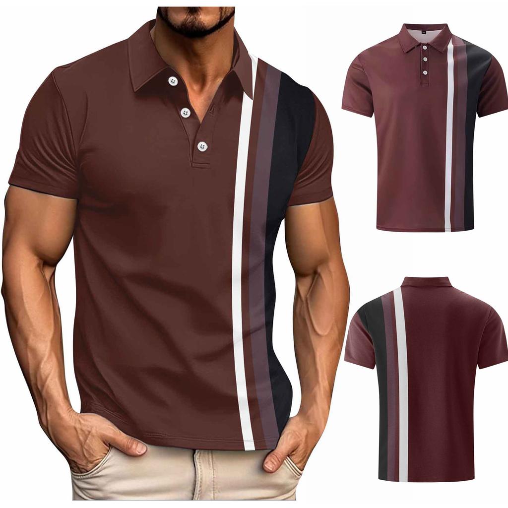 Pánská letní košile s krátkým rukávem pro volný čas prodyšná