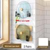 FATTBAO Wall-Mounted Pot Lid & Cutting Board Holder