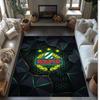 Rapid Wien FC Soccer Football Pattern Soft Area Rug Non Slip Indoor Floor Carpet Sports Decor Mat for Bedroom