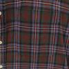 j.crew 90s Linen Blend Old Giant Tag Check Pattern Short Sleeve Button Down Shirt Men's Used