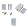 Storage Box Resin Mold Silicone Tissue Box Mold Diamonds Jewelry Box Moulds