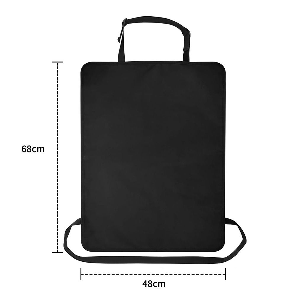 Multi-functional Back Seat Protector Cover Anti Mud Dirt Storage Bag Car Anti-kick Pad  Universal
