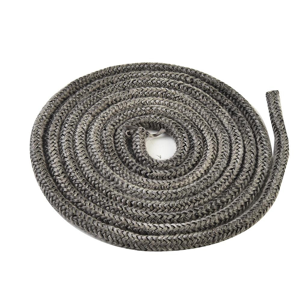 Fiberglass Stove Door Seal Rope 68mm Diameter 2m Length Fire Resistant for Wood Burning Stoves and Pellet Burner Doors