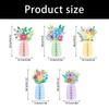 Colored Paper Vase Honeycomb Holiday Decoration for Easter Tabletop Centerpieces Wedding Receptions Festival Decoration