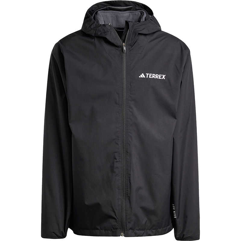 Adidas Travel Outdoor Series Rain.Rdy Fashion Trend Casual Outdoor Fleece Lined Three-In-One Sports Warm Jacket Men Jacket Black Carbon-Black JY4797