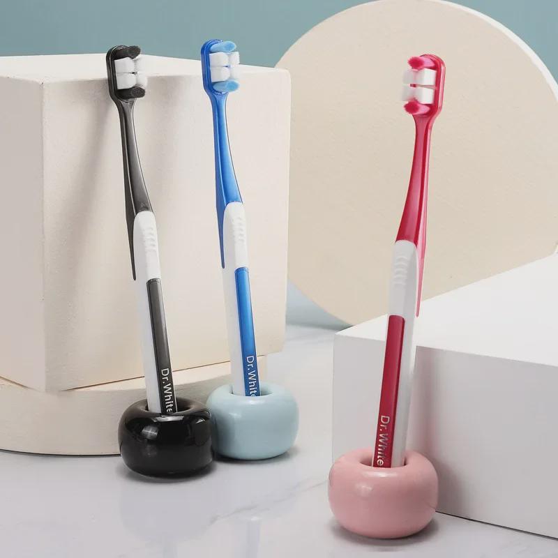 Doctor Bai Wanshu Soft Bristle Toothbrush, Japanese-Style, Small Head, Family Pack for Couples, Unisex