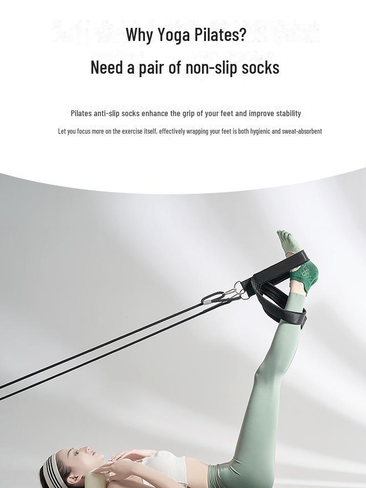 Gradient Non-Slip Women's Yoga Five-Finger Socks - Breathable, Sweat-Absorbent, Deodorant Pilates Socks for Spring/Summer.