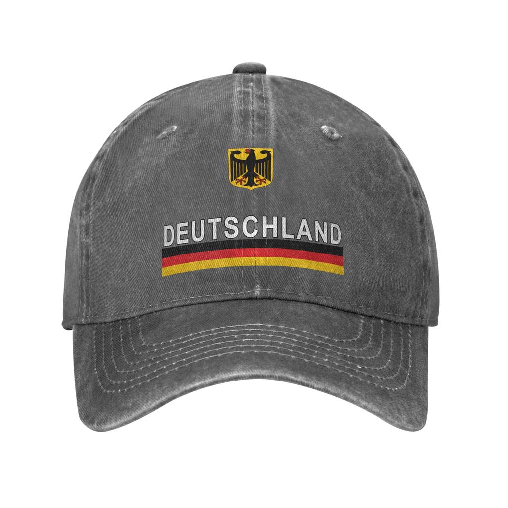 Deutschland Flag And Emblem GerUnisexy Casual Baseball Cap For Unisex-Teens Summer Hunting Camping Hip Hop Hats Baseball Caps