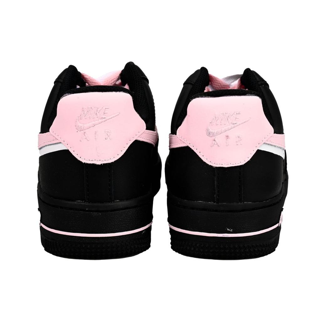 Nike Air Force 1 Low Top Skateboard Shoes Women's Black Pink DD8959-001(Team33- )