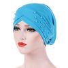 Chemo Women's Bead Elastic Bandana Hat Cancer Chemotherapy Hat Bandana Headwear