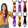 Spider Pumpkin Halloween Party Tie With Paper Material For Photo Booth Decor