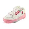 Kappa Casual Comfortable Slip Resistant Durable Low Top Skate Shoes Unisex sneaker White Pink K0DY5CC16-0106