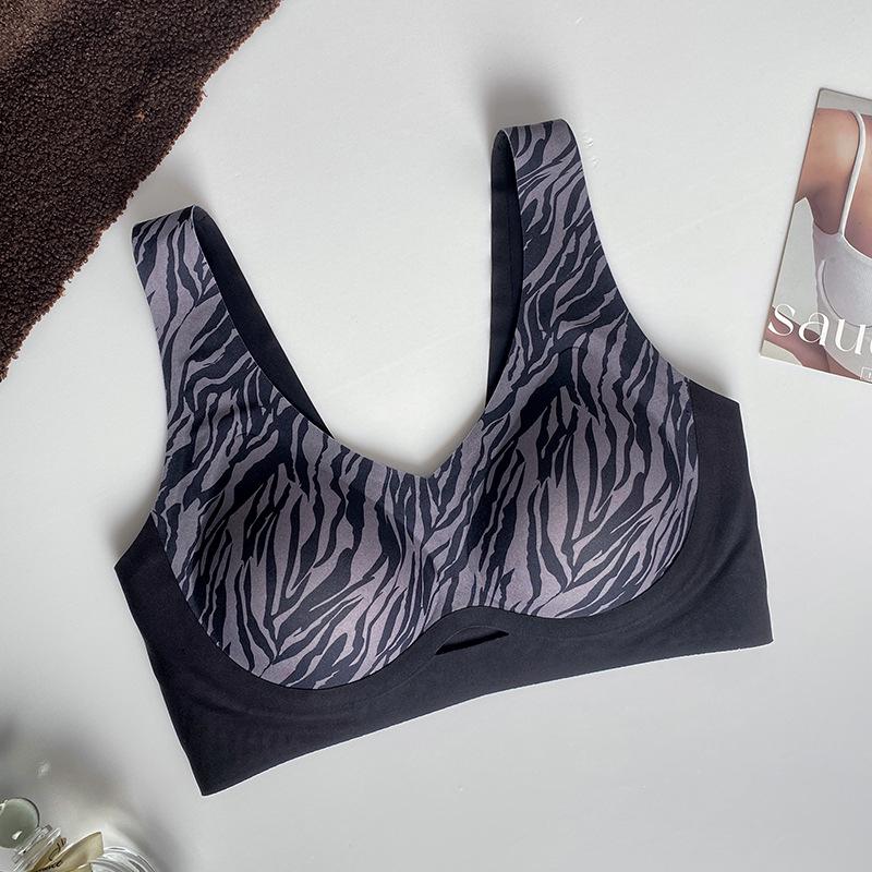 3D Jelly Strip Soft Support Wire-Free Bra for Small Busts - Anti-Sagging, Seamless, Thin Style XL