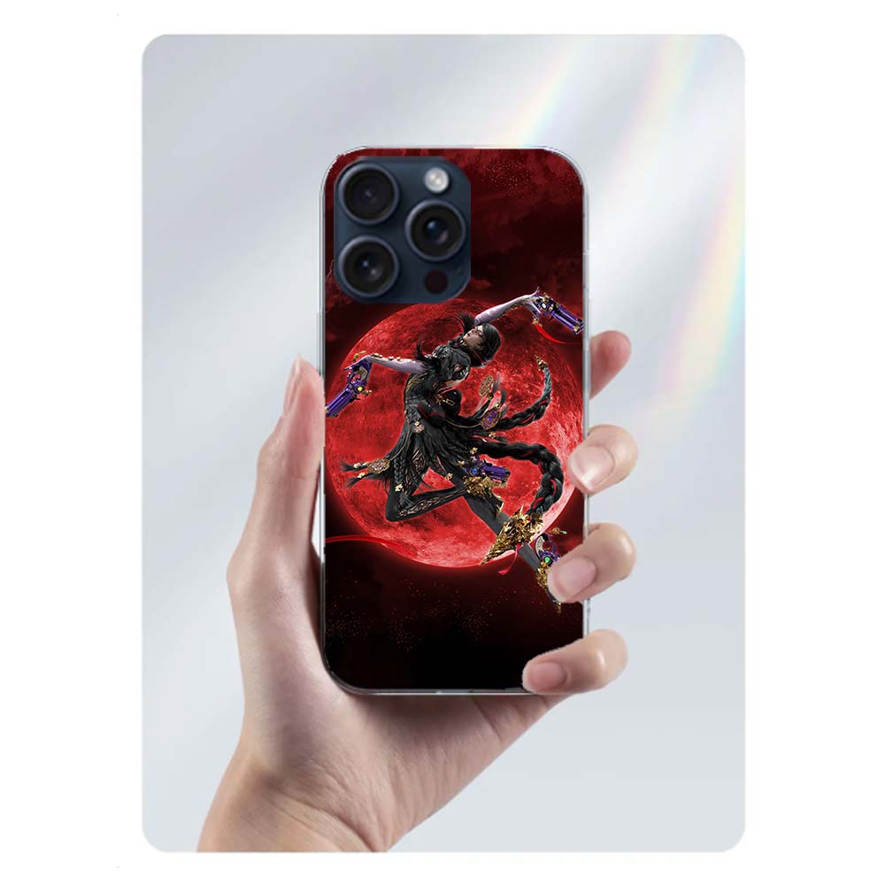 Bayonetta Clear Phone Case For Iphone 17 Air 16 Pro Max 15 Pro 14 Plus 17E 16E 11 13 12 Mini Cover Cases Fundas Cell TPU Capa Sh