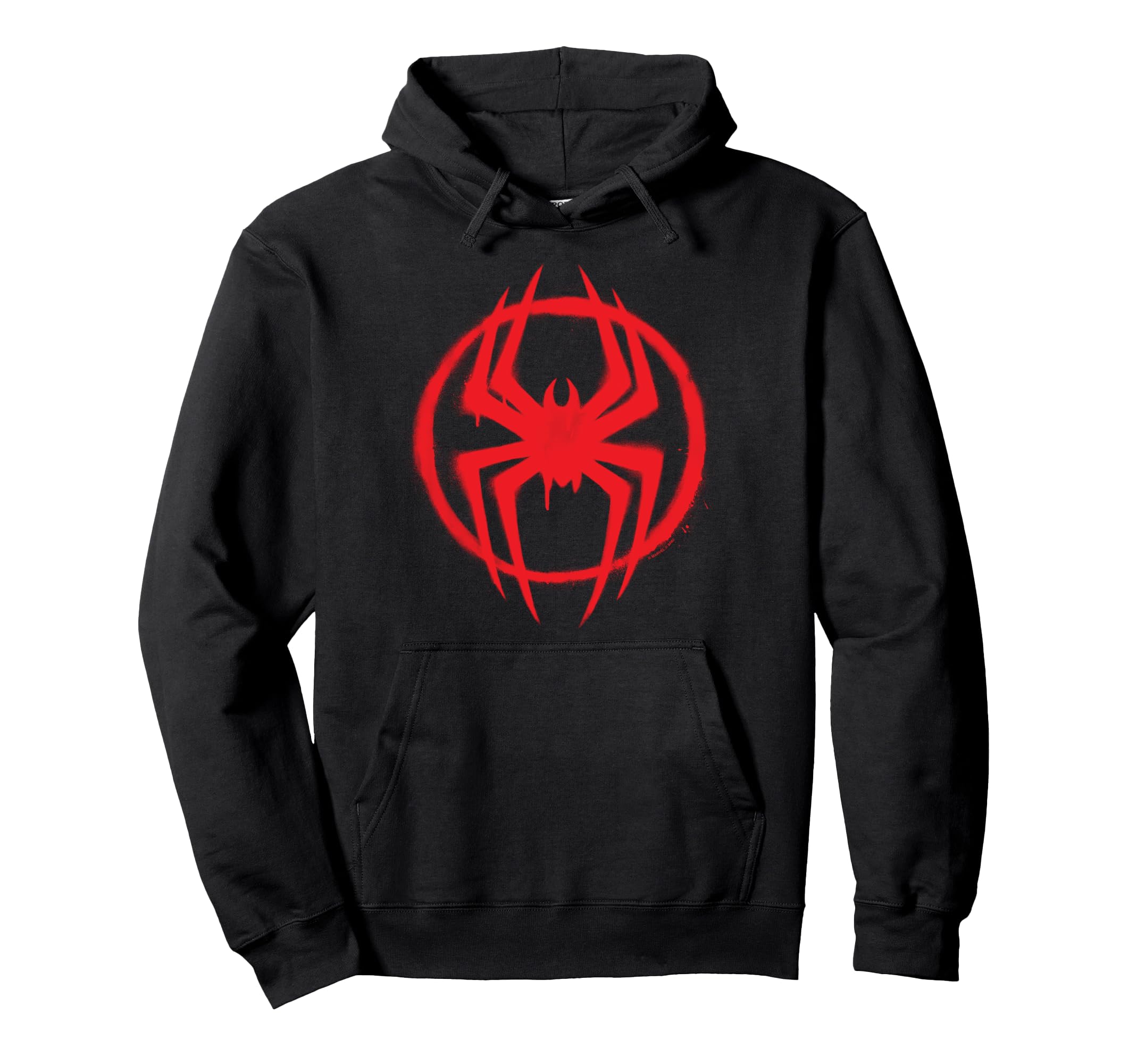 

Marvel Spider-Man: Into the Spider-Verse Part 1 Mile Logo Hoodie