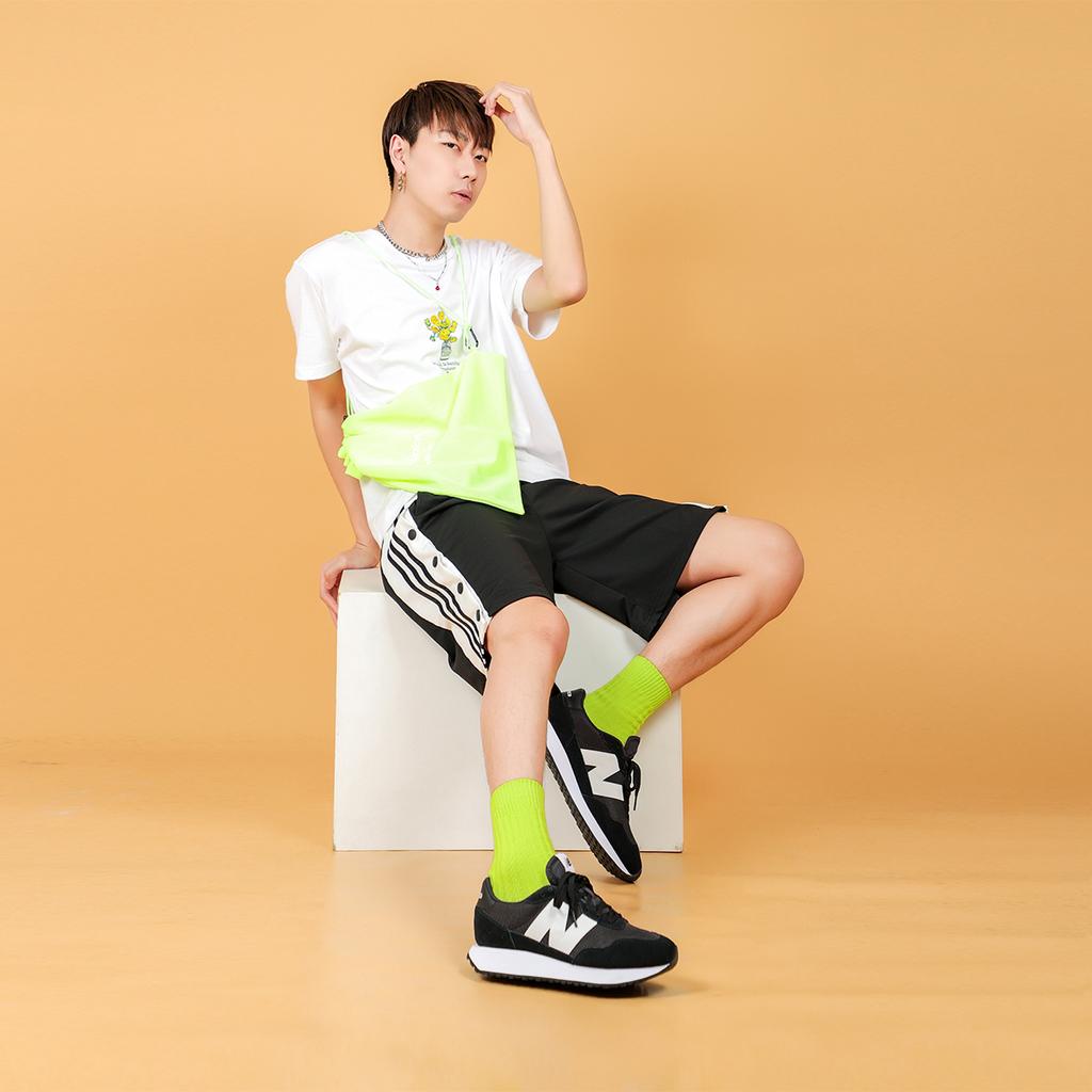 New Balance 237 Black White Unisex Sneakers MS237CC