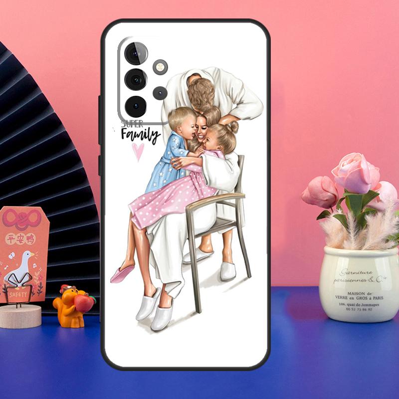 SUPER MOM MOTHER MAMA CUTE BABY Case For Samsung Galaxy A54 A34 A24 A14 A73 A53 A33 A23 A13 A52 A32 A22 A12 A51 A71 Cover
