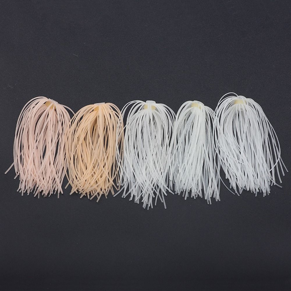 Luminous Lure Silicone Skirts 88 Strands Silicone Jig Skirts Fishing Umbrella Skirts  Buzzbaits