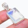 Natural Milky Opal Gemstone 925 Sterling Silver Jewelry Pendant 1.73" AP-14216