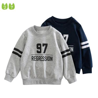 2022 New Hoodie Children's Clothing Baby Sweater Boys' Pullover Spring Clothing