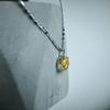 Серебряная подвеска с цитрином nano 2.49ct (2190431)