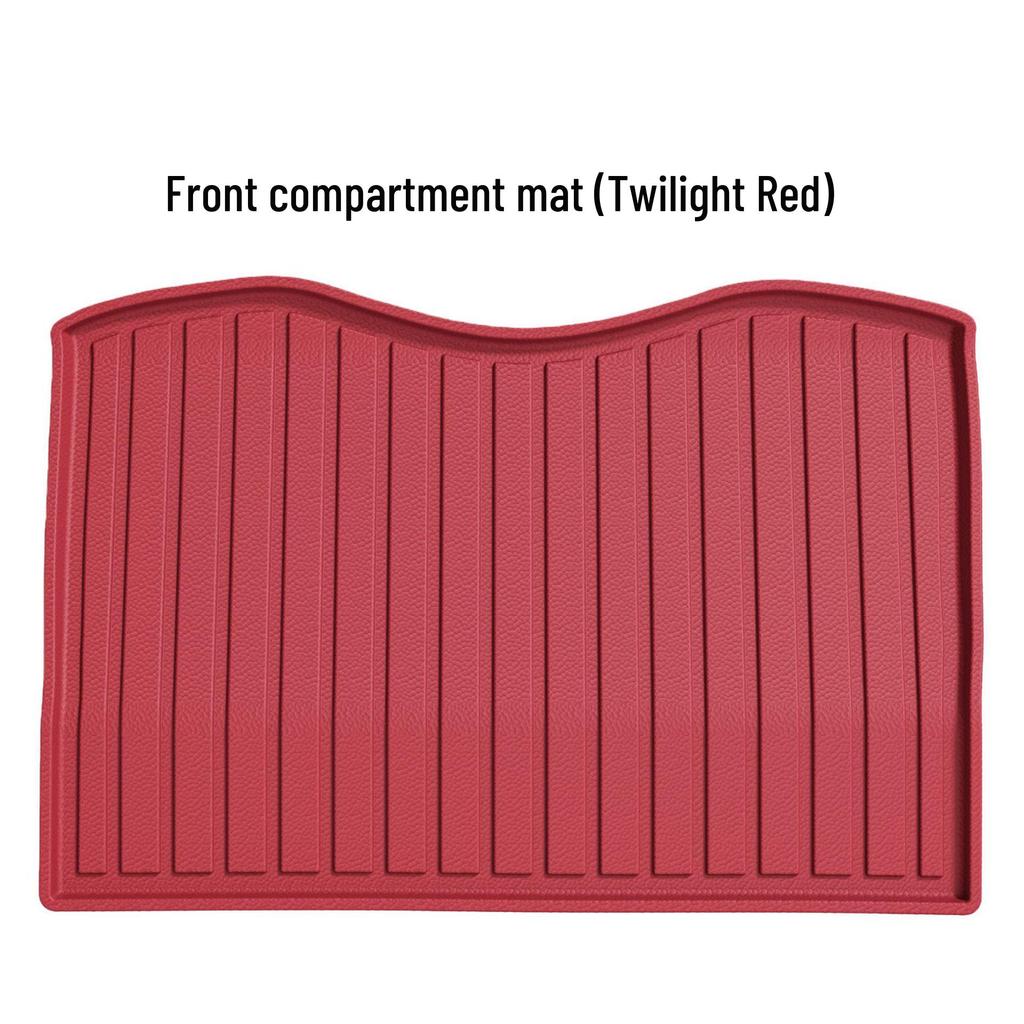 Eco-Friendly TPE Floor and Trunk Mats for Xiaomi SU7 - Original Interior Color Match