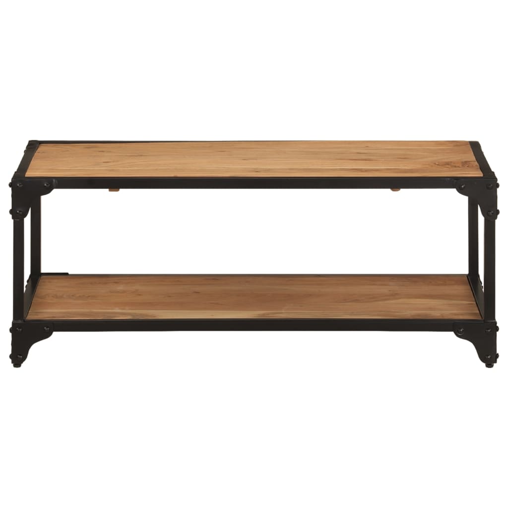 Coffee Table 90x45x35 Cm Solid Acacia Wood