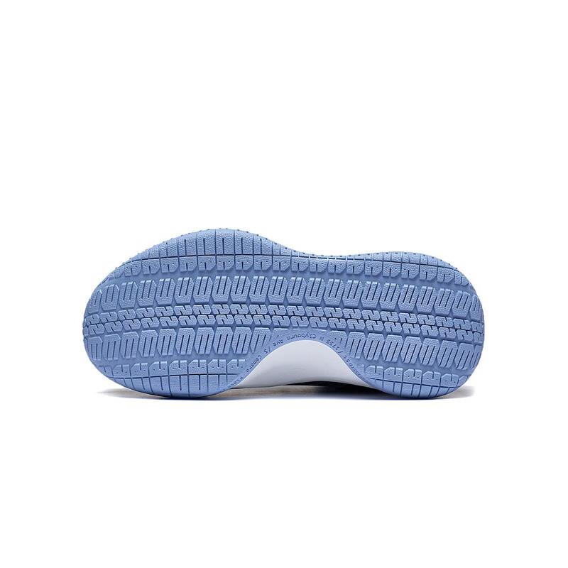 Li Ning Youth Dawn Halo Rebound Wear-Resistant Lightweight Non-Slip Mid-Top Basketball Shoes Kids basketball shoes Thunderstorm-Gray Black YKBT030-3