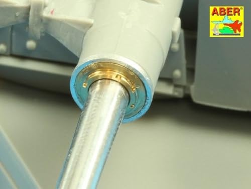 Aber 1/35 Scale 57mm S-68 Barrels for Russian ZSU-57 Self-Propelled Anti-Aircraft Gun, Set of 2, Plastic Model Kit Parts, 35L205 (Tank)