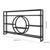 Bar Liquor Bottle Display Shelf with LED Light Wine Glass Holder Wall-Mounted Floating Wall Wine Bracket For Home Kitchen