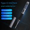 Digital Temperature Control Intelligent Soldering Iron 100W With Aluminum Alloy Construction Anti Slip Grip For DIY Projects