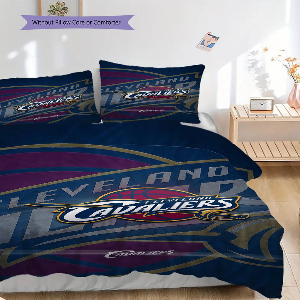 Cleveland Spirit Bedding(1 * duvet cover + 2 * pillowcase, without core) Bedding set Christmas birthday gift Duvet cover and pillowcase