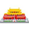 Difficult Tiananmen Wind Building Block Miniature Small Particles Puzzle Assembly Huge Birthday Gift