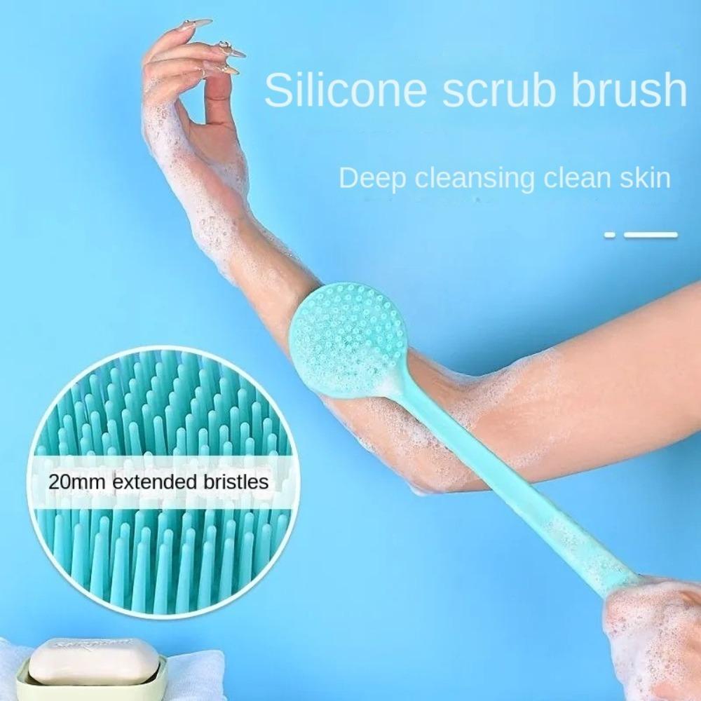 Body Cleaning Shower Brush Exfoliating Bathroom Accessories New Back Scrubber  Women