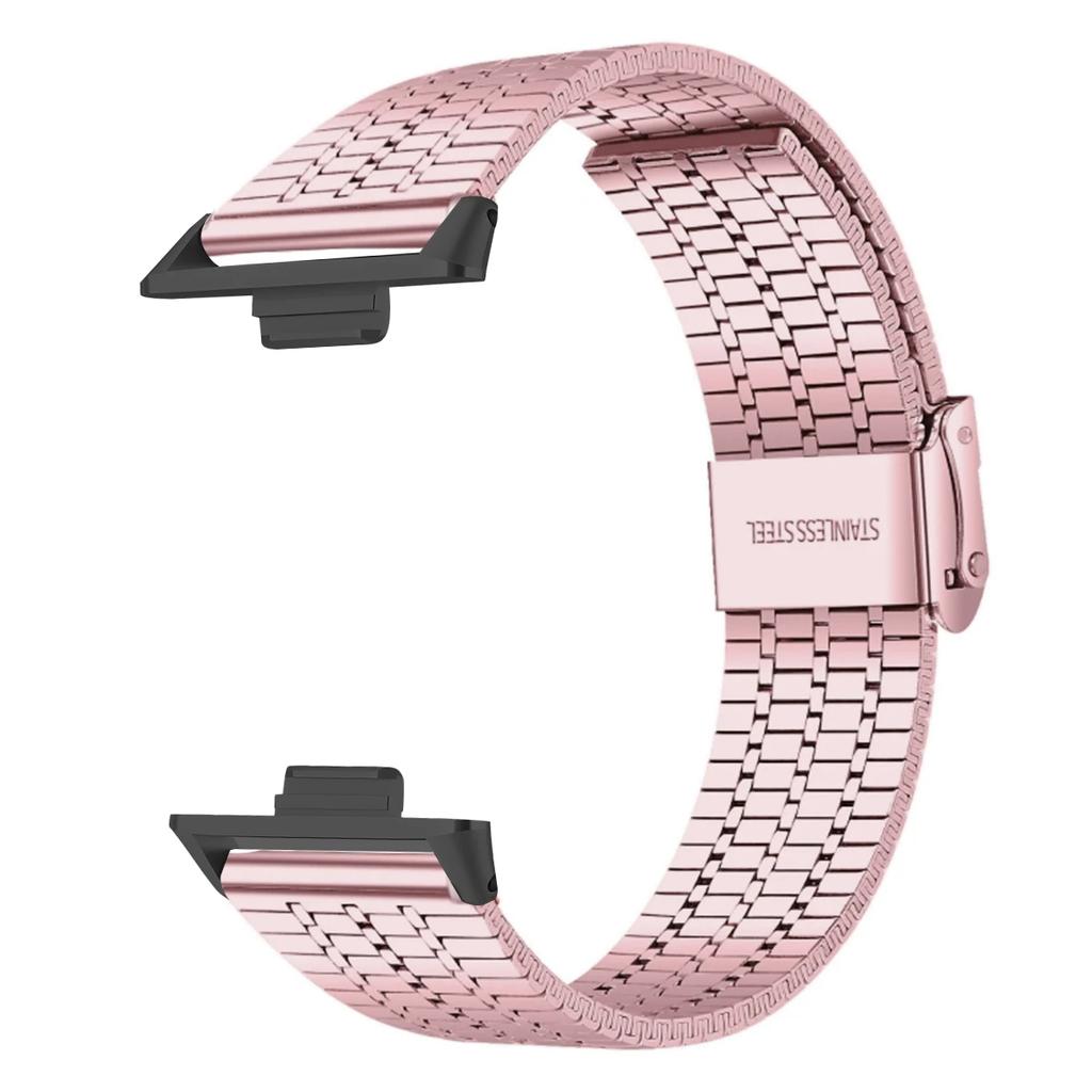 Curea Nouă din Oțel Inoxidabil Pentru Huawei Watch Fit 3 Metalică Flexibilă Tip Plasă Brățară Femei Bărbați Curea Buclă Pentru Huawei Fit 3 Înlocuire