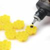 100Pcs Honeycomb Plum Blossom Shaped Grafting Eyelash Delay Cup Eyelashes Glue Holder Eyelash Extension Makeup Supplies