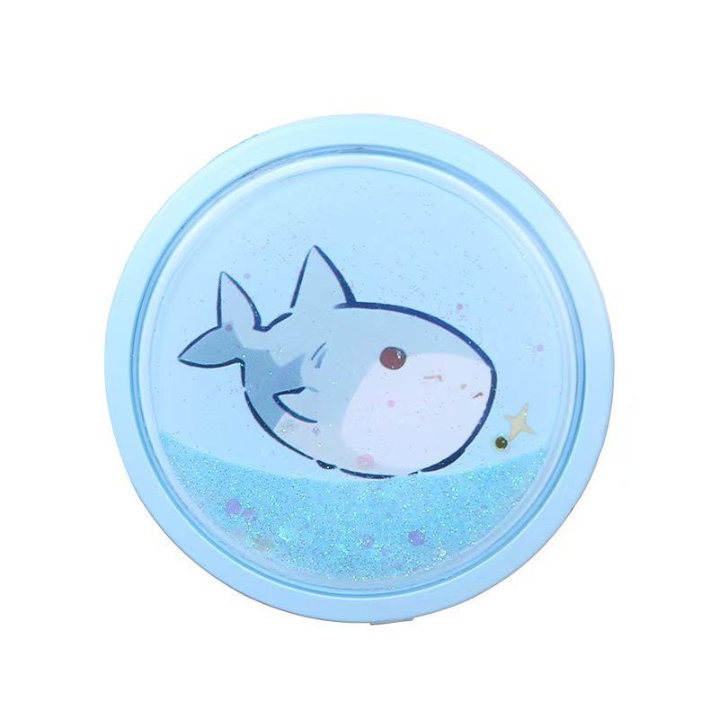 LED Lighted Makeup Mirror: Compact Desktop Vanity with Fill Light for Stylish Dorms