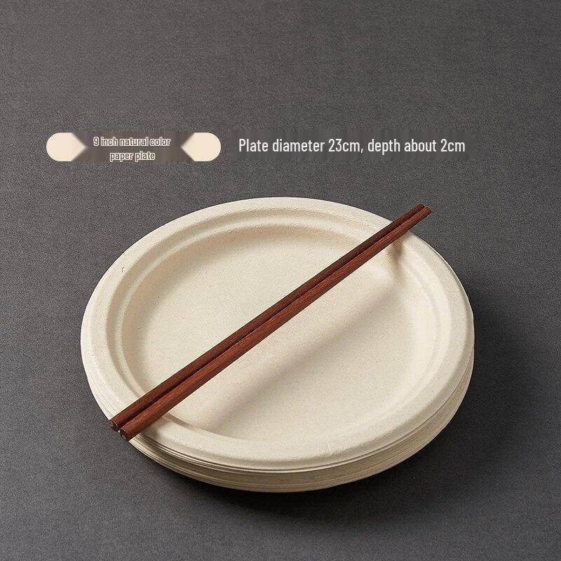 Eco-Friendly Disposable Wheat Straw Plates