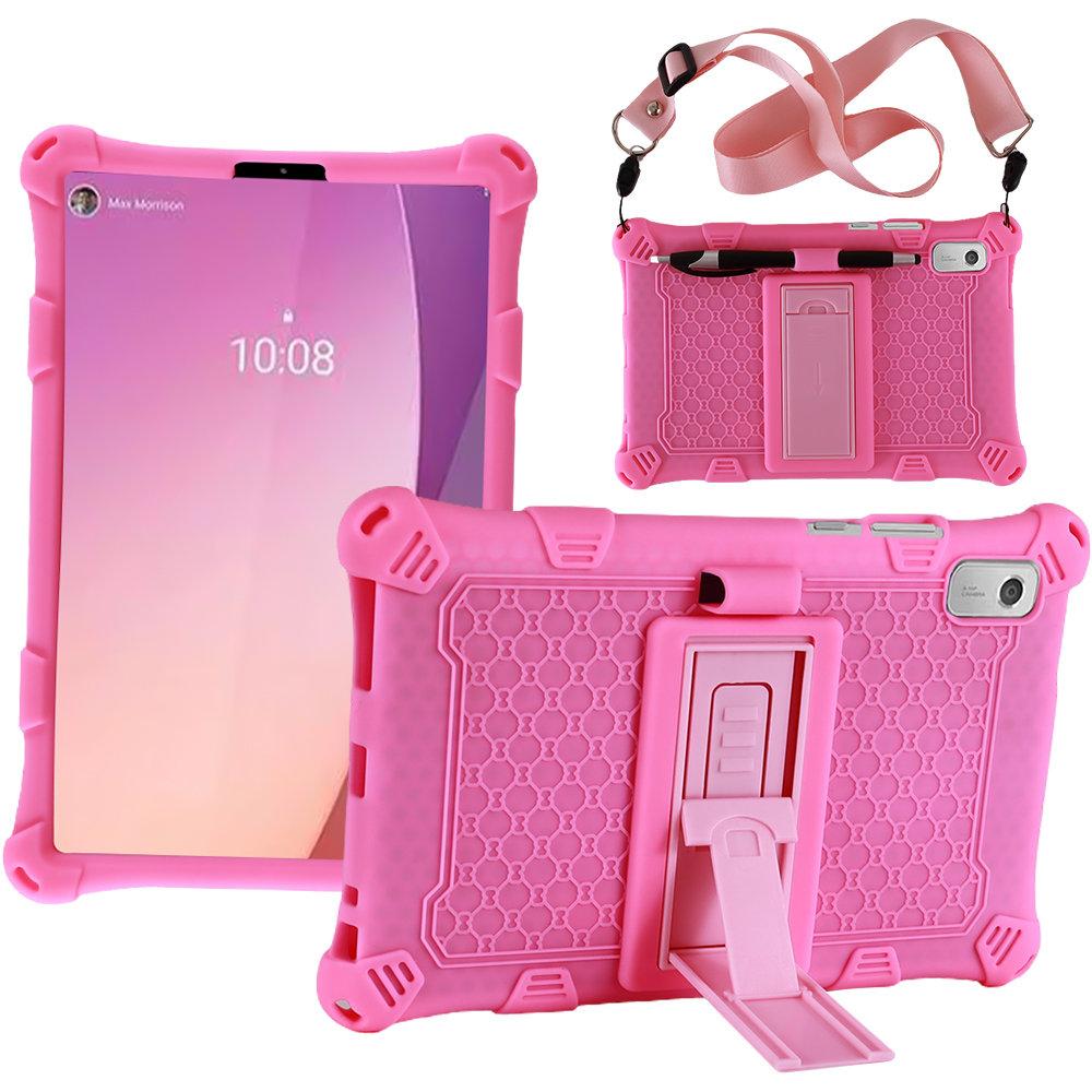 Case For Lenovo Tab M9 TB-310FU TB-310XU Kickstand Soft Silicone Kids Safe Tablet Cover Full Body Protect Funda