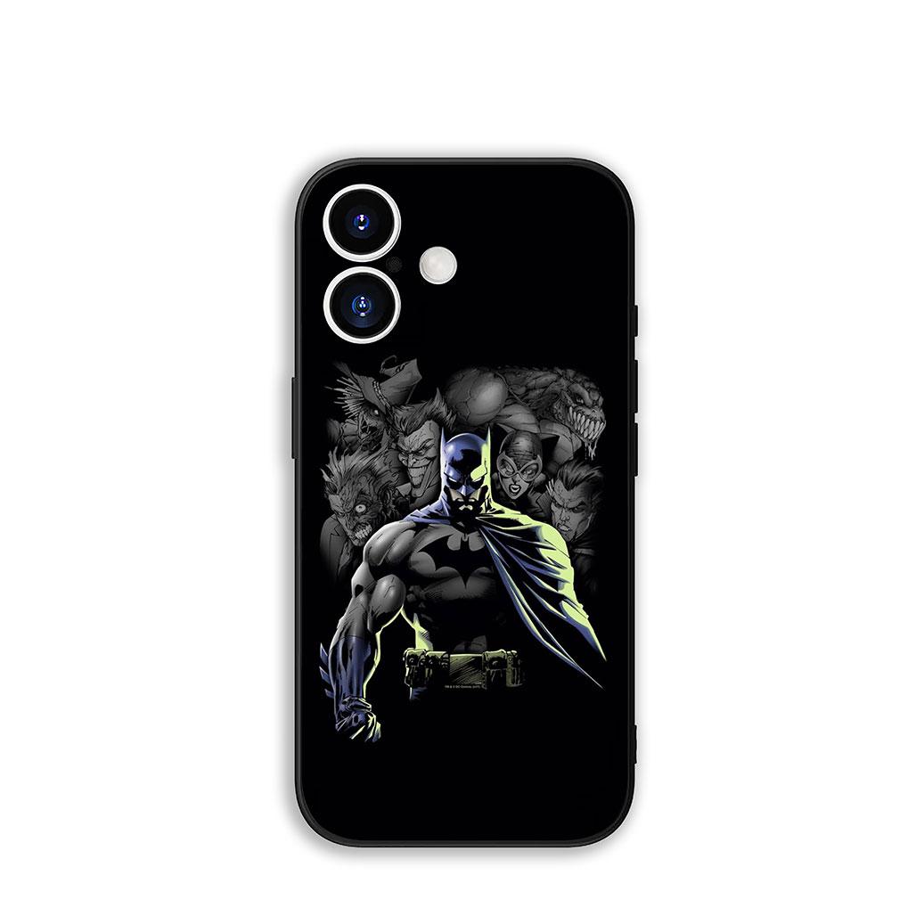 

Cover for Apple iPhone 17 16 11 Pro XS Max XR 6 7 8 Plus 16E SE 2020 Air 5 SE2 Soft Phone Case DC Movie Bats Man Batmans Coque iPhone 11 Pro Max