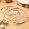 Stainless Steel Round Steaming Rack Steamer Multifunctional Baking Pot Stand Household Kitchen Cooking Utensils