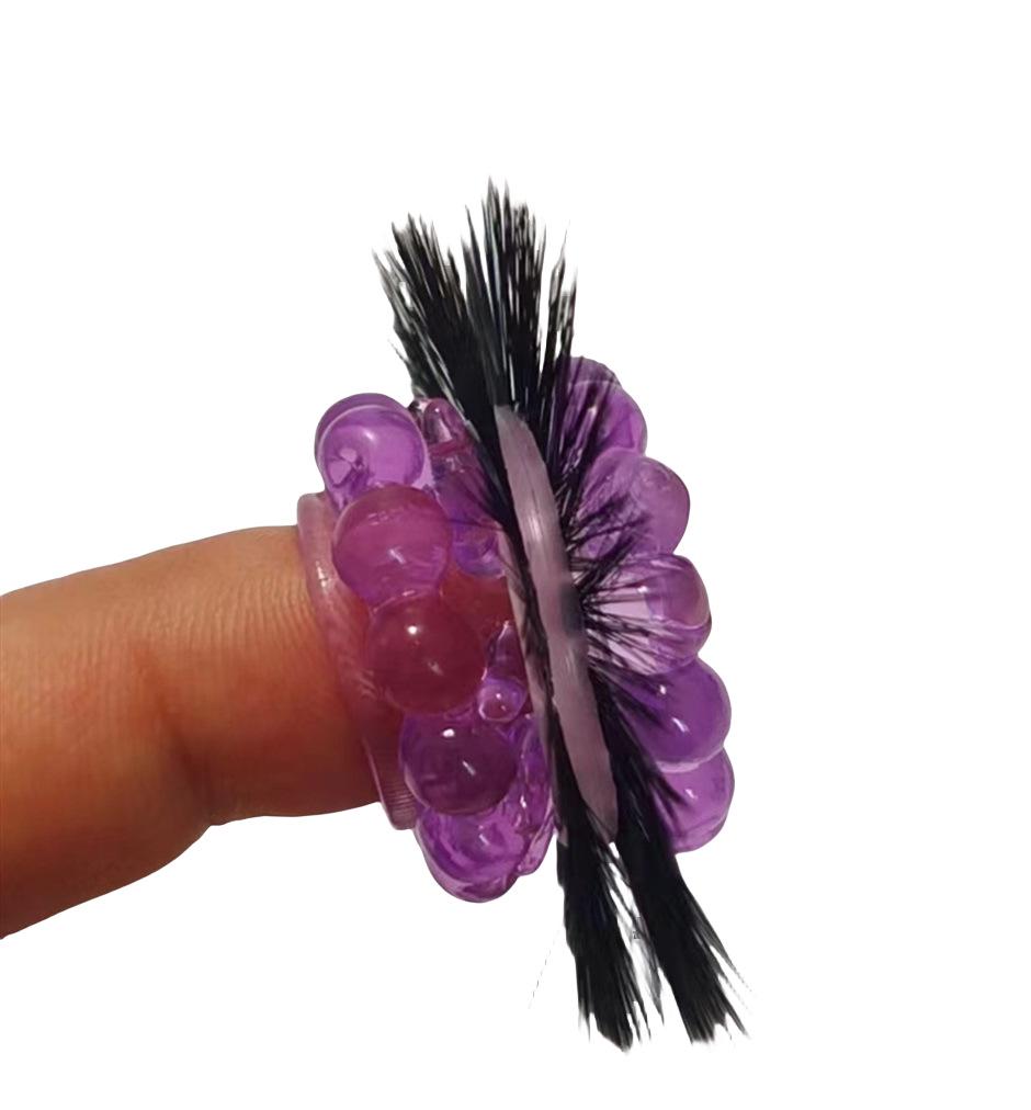Silicone Sheep Eye Ponytail Cock Ring Hair Tie