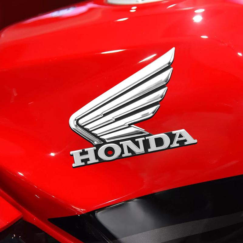 UNYDV1 Motorbike Decal Brand Badge Emblem Wind Moto Stickers for Honda Dio CBR VFR Fuel Tank Sticker Motorcycle Accessories Car Style