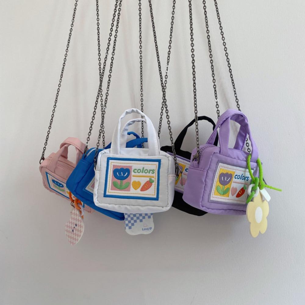 Cartoon Flower Kawaii CCD Camera Bag Ultralight Small Change Bag Cute Storage Bag  Lipstick