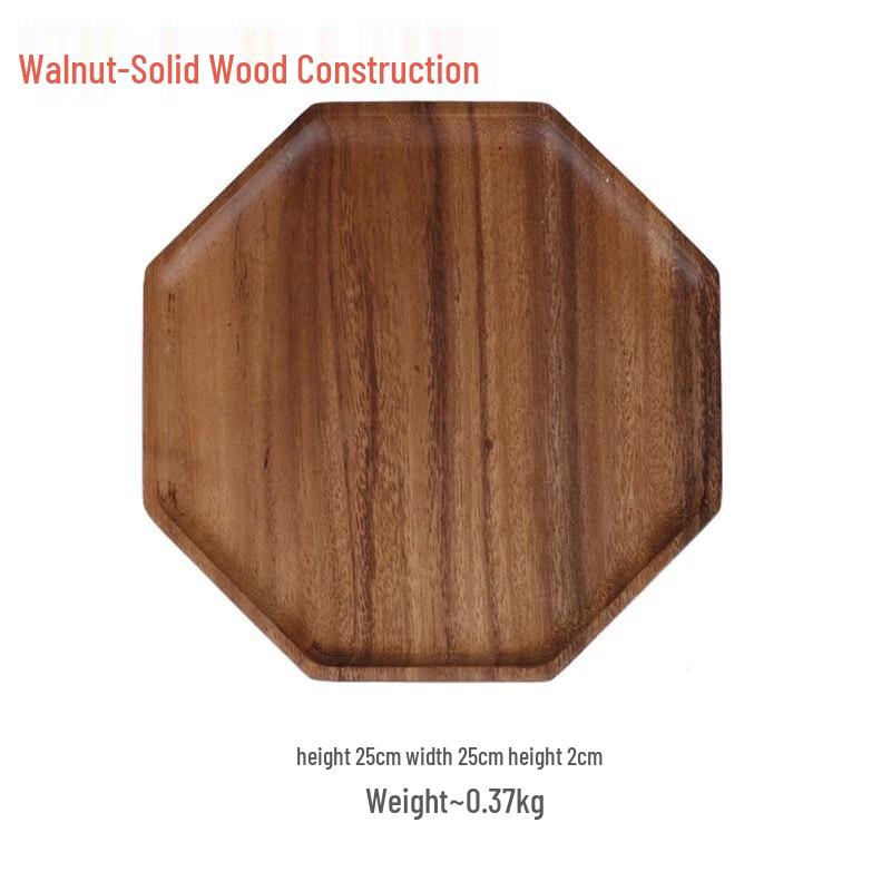 Japanese Style Solid Wood Dessert Serving Tray