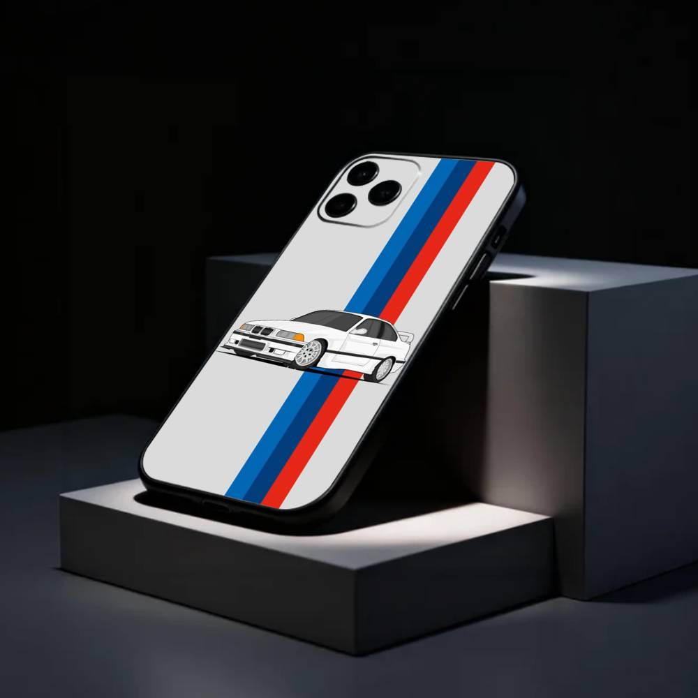 DTM-M-M3 E36 Oldtimer Auto Handyhülle Silikon Weich Für IPhone 17 16 15 14 13 12 11 X XR Plus Pro Max Plus