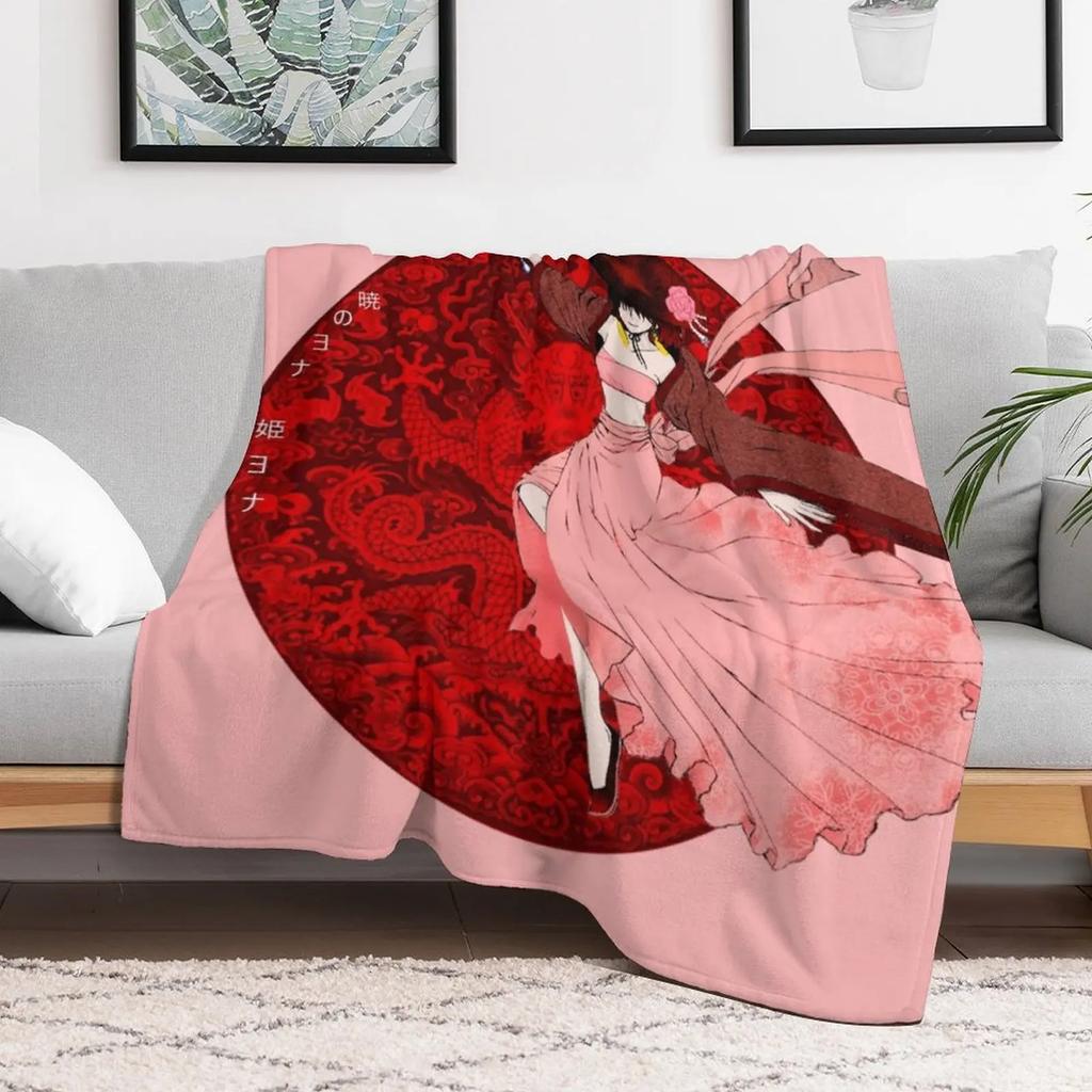 Princess Yona Throw Blanket Stylish Couch Blanket for Home Living Room