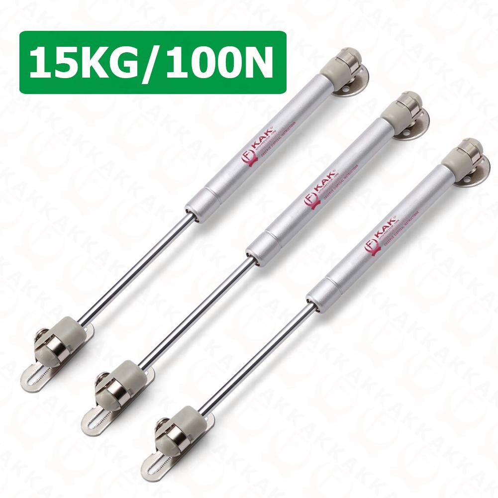 KAK 4 Pack 6kg 10kg 15kg Gas Spring Cabinet Hinge Copper Core Door Lift Support Hydraulic Kitchen Cupboard Door Hinges Hardware